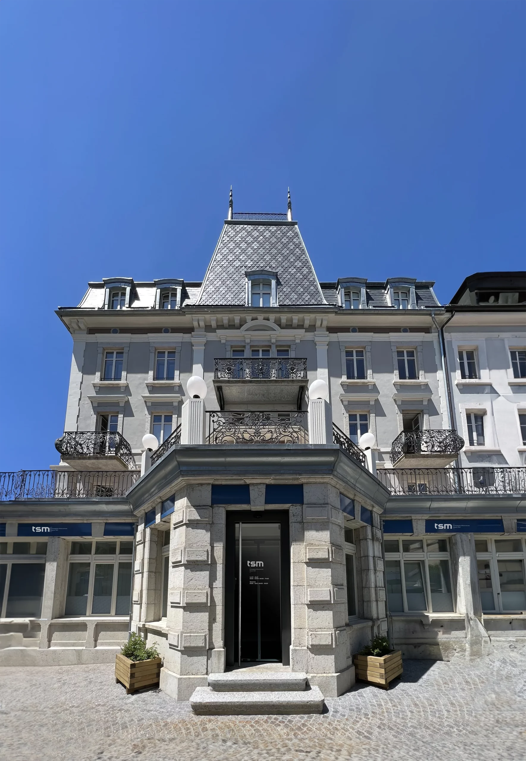 Le siège social de TSM Assurances se tient à La Chaux-de-Fonds.